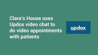 How to Use Updox Video Chat for Clara's House Appointments (English)