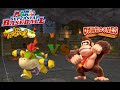 Mario Superstar Baseball Jr Rookies Vs DK Wild Ones Bowser Castle