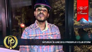 PRESSPLAY (LIVE: COREY LATIF WILLIAMS @ CLUB STORM - EINDHOVEN