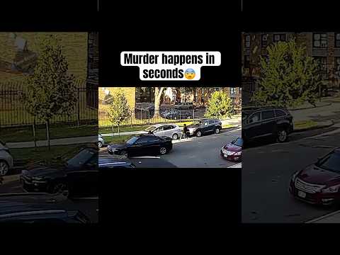 Dieser Mord in Washington DC geschieht in weniger als einer Minute 😨 #Gewaltprävention #dc #Überw...