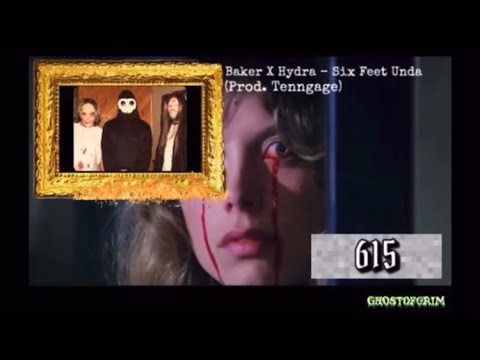 Baker Ya Maker  Ft. Hydra Mane - Six Feet Unda (Prod. Tenngage) (Visualizer)