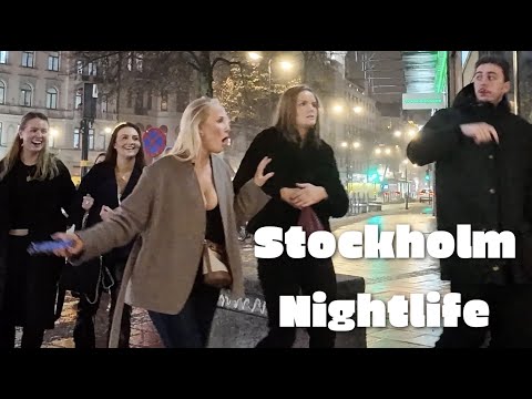 🔴 LIVE Stockholm Night Life Walk ❄️🇸🇪 Winter City Centre Ambient 🇸🇪 Sweden’s Capital in 4K 🇸🇪 🔴 Loop