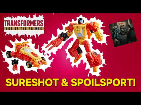 Transformers Age of the Primes Sureshot & Spoilsport - GotBot True Review NUMBER 1335