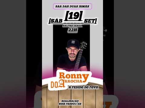 festa Ronny do Arrocha sábado 19 de setembro salitre Ceará #musica #bregashow #sertanejo #nordeste