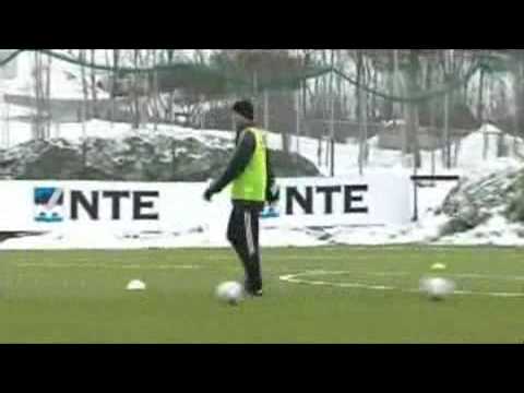 Zahora@ Rosenborg - training