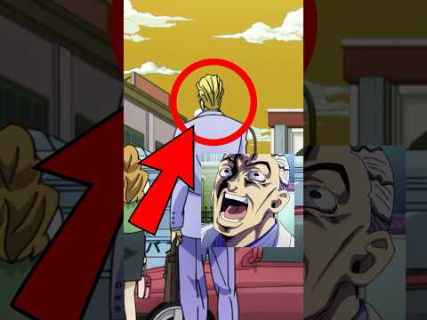 Kira in ep 12 part 4😳 #jjba #jjbamemes