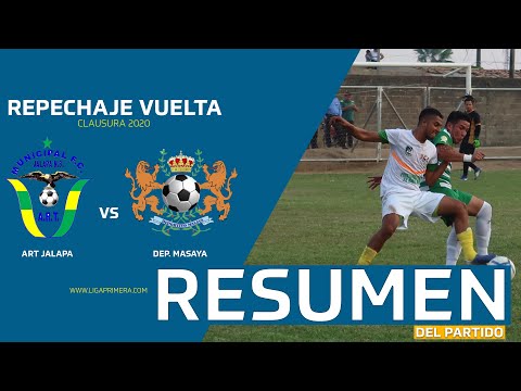 Resumen | ART Jalapa 3-1 Dep. Masaya FC | Clausura 2020 | Repechaje Vuelta (Ascenso y Descenso)