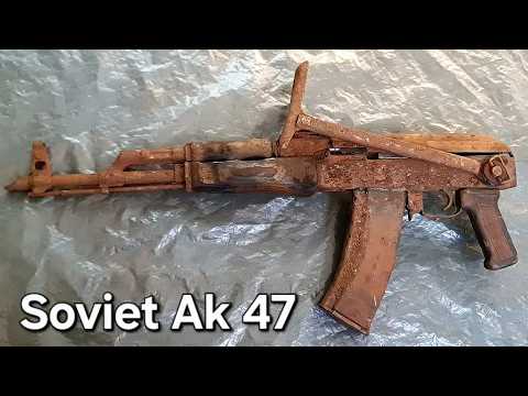 RUSTY Ak 47 Gets RESTORED To Former SOVIET Glory?