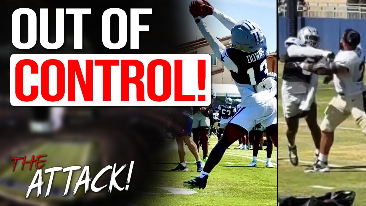 Dallas Cowboys MULTIPLE FIGHTS w/ Saints in PHYSICAL Joint Practice, Caleb Downs Gets TESTED & More!