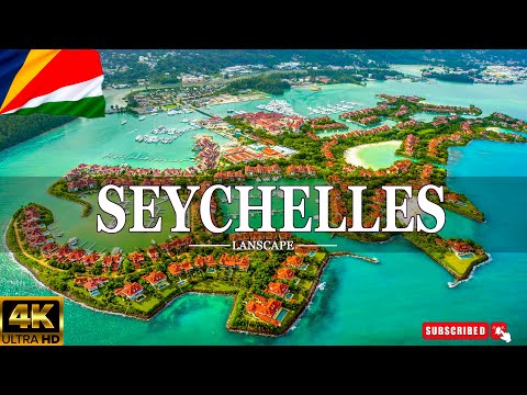 FLYING OVER SEYCHELLES 4K UHD - Relaxing Music Along With Beautiful Nature Videos - 4K Video UltraHD