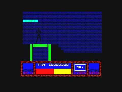 Saboteur II: Avenging Angel (Amstrad CPC) gameplay