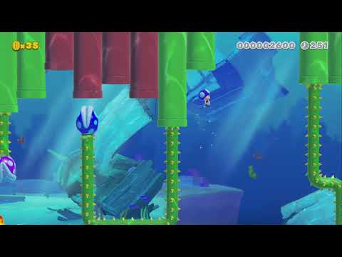Pipetown Terror by Papa Jeff - Super Mario Maker 2 - No Commentary 1by