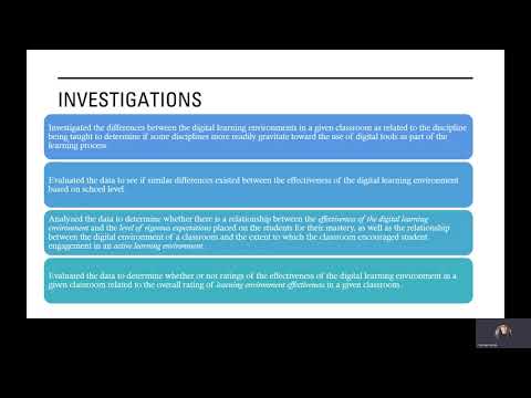 Using of Tech in the Classroom