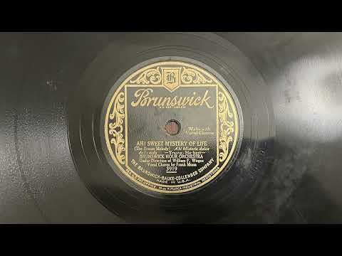 Ah! Sweet Mystery of Life - Brunswick Hour Orchestra - 1928