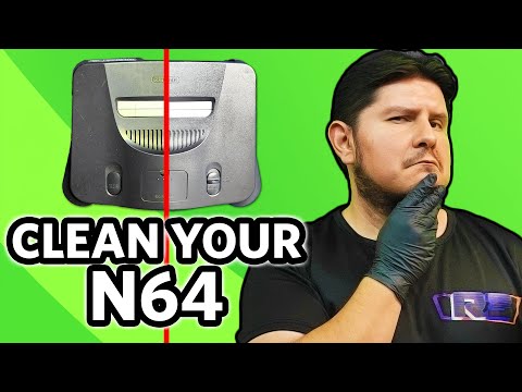 Nintendo 64 Deep Cleaning | Bringing The Shine Back to Your N64 Console
