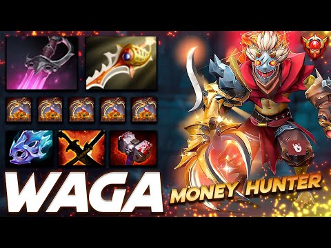 Waga Bounty Hunter Money Maker Assassin - Dota 2 Pro Gameplay [Watch & Learn]
