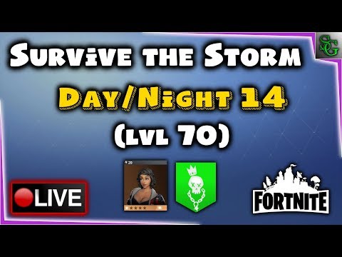 Fortnite Gameplay - Survive the Storm (Level 70) - Day & Night 14