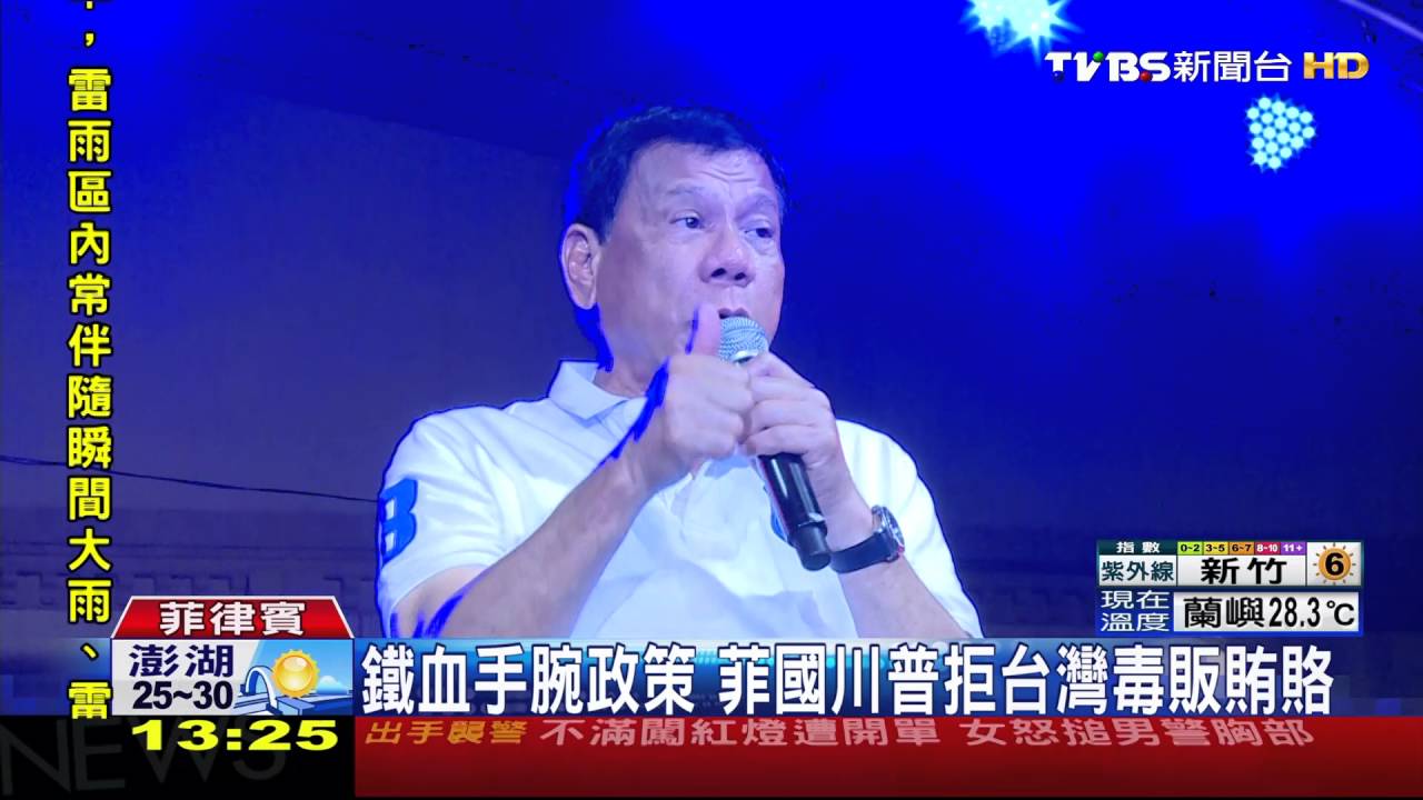 總統大選前拉票　「菲律賓川普」民調第一