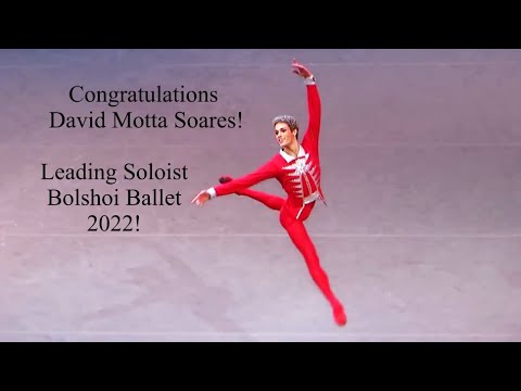 David Motta Soares - Promoted to Bolshoi Leading Soloist 2022!