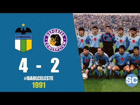 Goleada de O'Higgins sobre Deportes Concepción en 1991