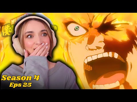 ENDEAVOR GOES PLUS ULTRA!!! 🔥 | My Hero Academia | Season 4 Episode 25 REACTION VIDEO!
