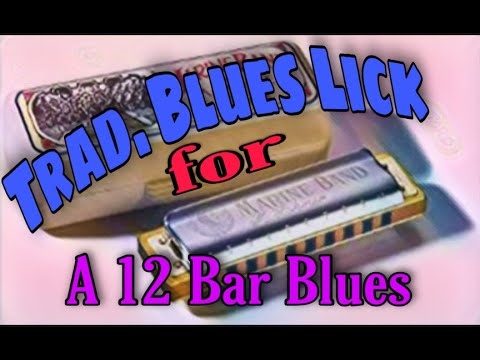 Important Traditional Lick for 12 Bar Blues (Intermediate)