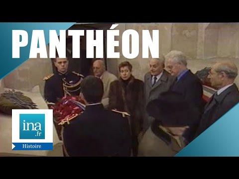 Hommage au Captiaine Dreyfus et à Emile Zola au Panthéon | Archive INA