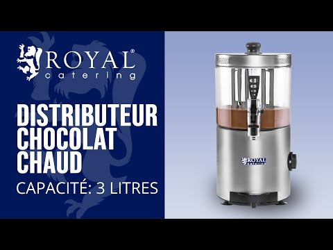 Vidéo - Occasion Distributeur chocolat chaud - 3 Litres