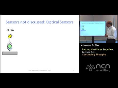 nanoHUB-U Nanobiosensors L5.4: Putting the pieces together - Concluding Thoughts