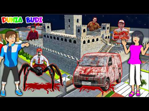 Yuta Mio Buat Benteng Raksasa Paling Aman Dari VAN MBG BERHANTU, ANAK SD LABA LABA Di Kota Sakura😱