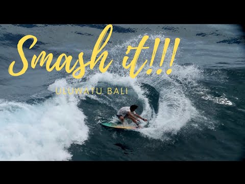SURF IN ULUWATU SECRET SPOT || Surfing Bali