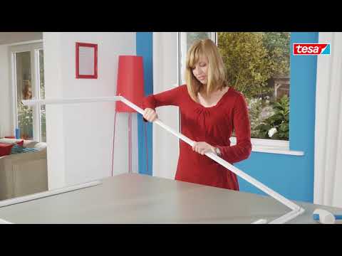 tesa Insect Stop Teleskop Fliegengitter mit Rahmen - Produktvideo