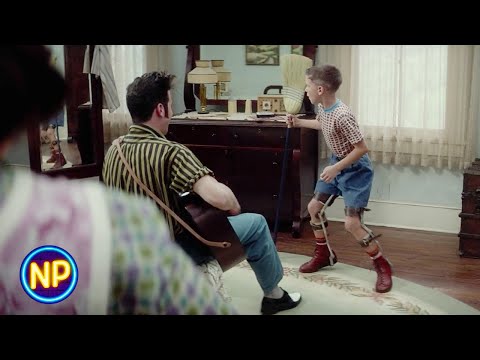 若きフォレスト、エルヴィスのダンスに影響を受ける | フォレスト・ガンプ (Young Forrest Inspired Elvis' Dancing | Forrest Gump)