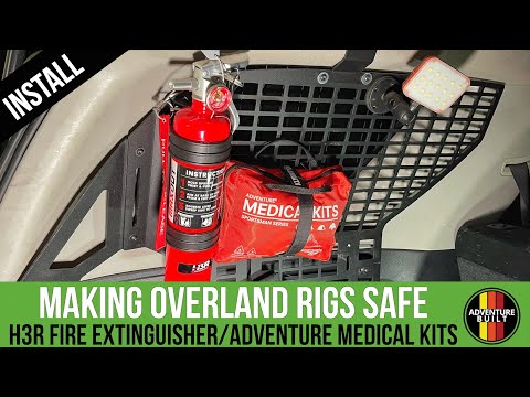 ARE YOU READY FOR TRAGEDY | H3R FIRE EXTINGUISHER AND ADVENTURE MEDICAL KITS SPORTMAN 300 | TOYOTA