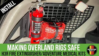 ARE YOU READY FOR TRAGEDY | H3R FIRE EXTINGUISHER AND ADVENTURE MEDICAL KITS SPORTMAN 300 | TOYOTA