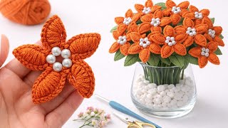 Easy Crochet Flower Tutorial 🌸 | Perfect for Beginners | Step by Step DIY