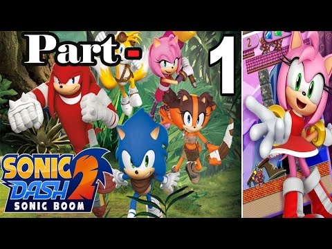 Sonic Dash 2: Sonic Boom - Gameplay Walkthrough Part 1 - Level 1 (iOS, Android)