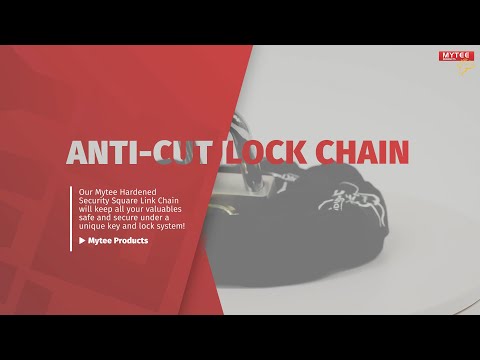 Watch VULCAN Security Chain And Lock Kit - 3/8 Inch X 6 Foot Chain On - View #7