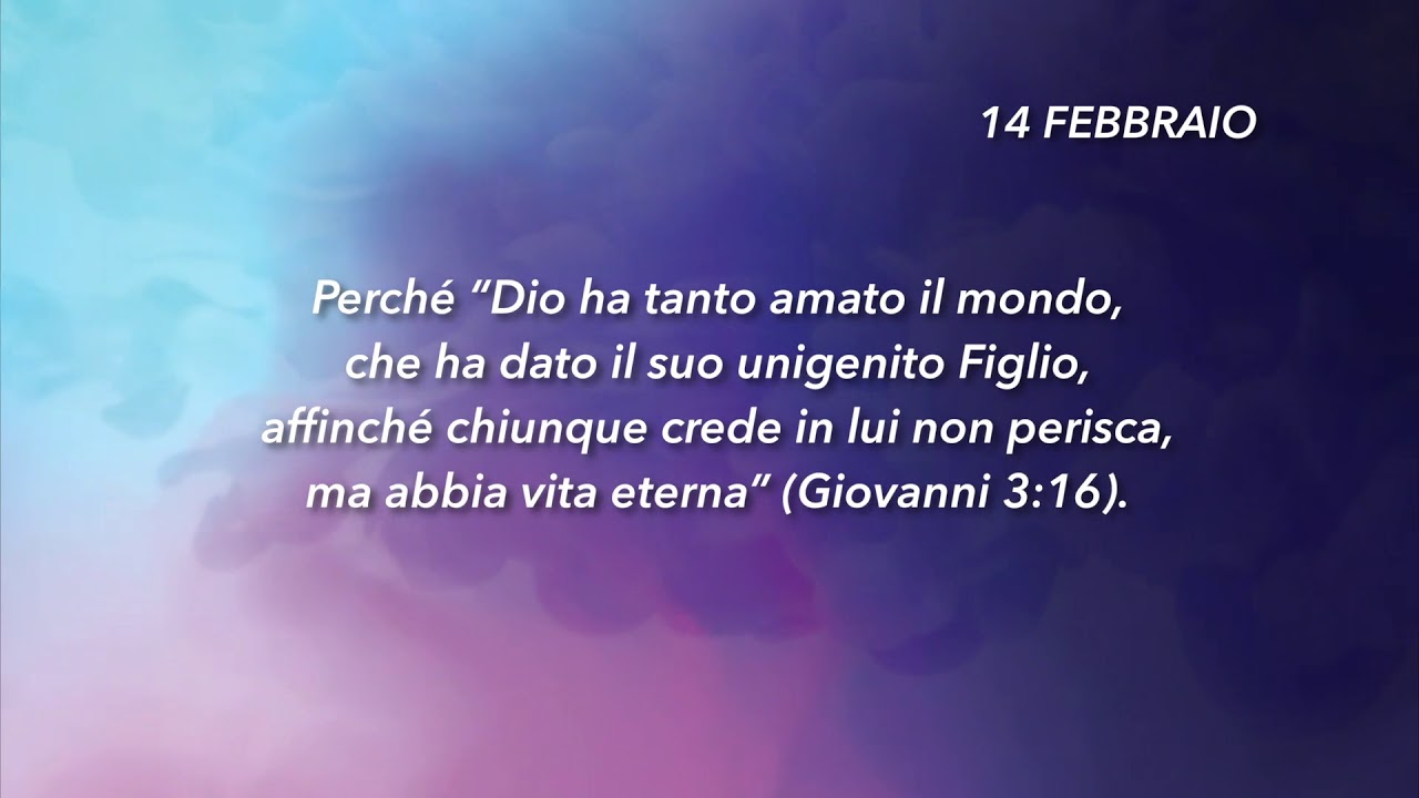 Meditazione Calendario "Parole di Vita" del 14 Febbraio 2019