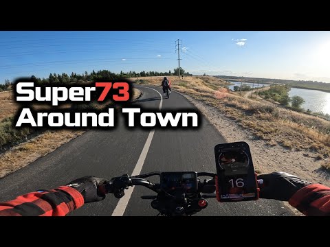 My 30 Mile E-bike Ride Around the City - Super73 72v 8000w