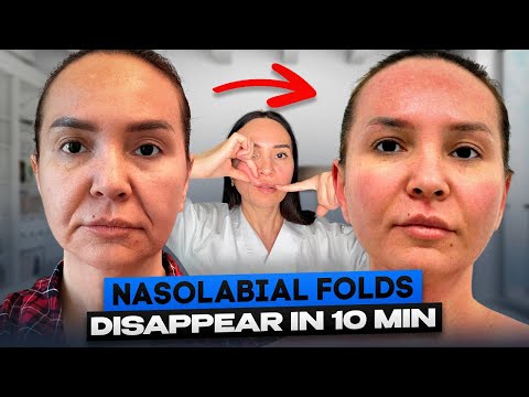 TOP SECRET Techniques for NASOLABIAL FOLDS | THE BEST FROM MASSAGE 🔥| Do it with me