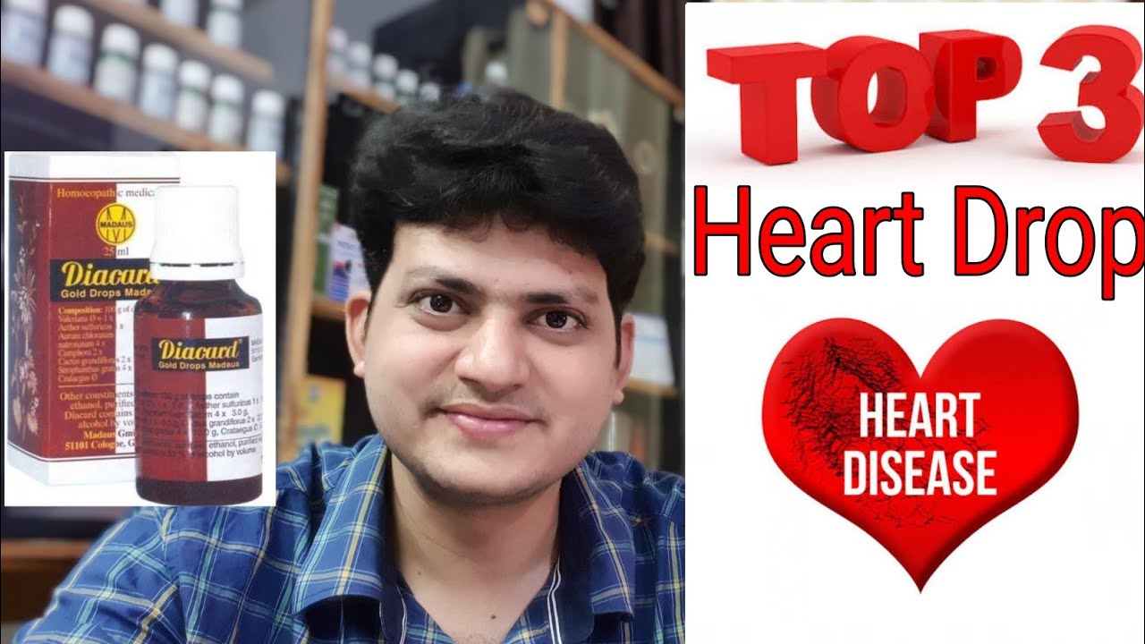Top 3 German Homeopathic Heart Drop for Heart diseases  heart attack ! irregular pulse rate !!