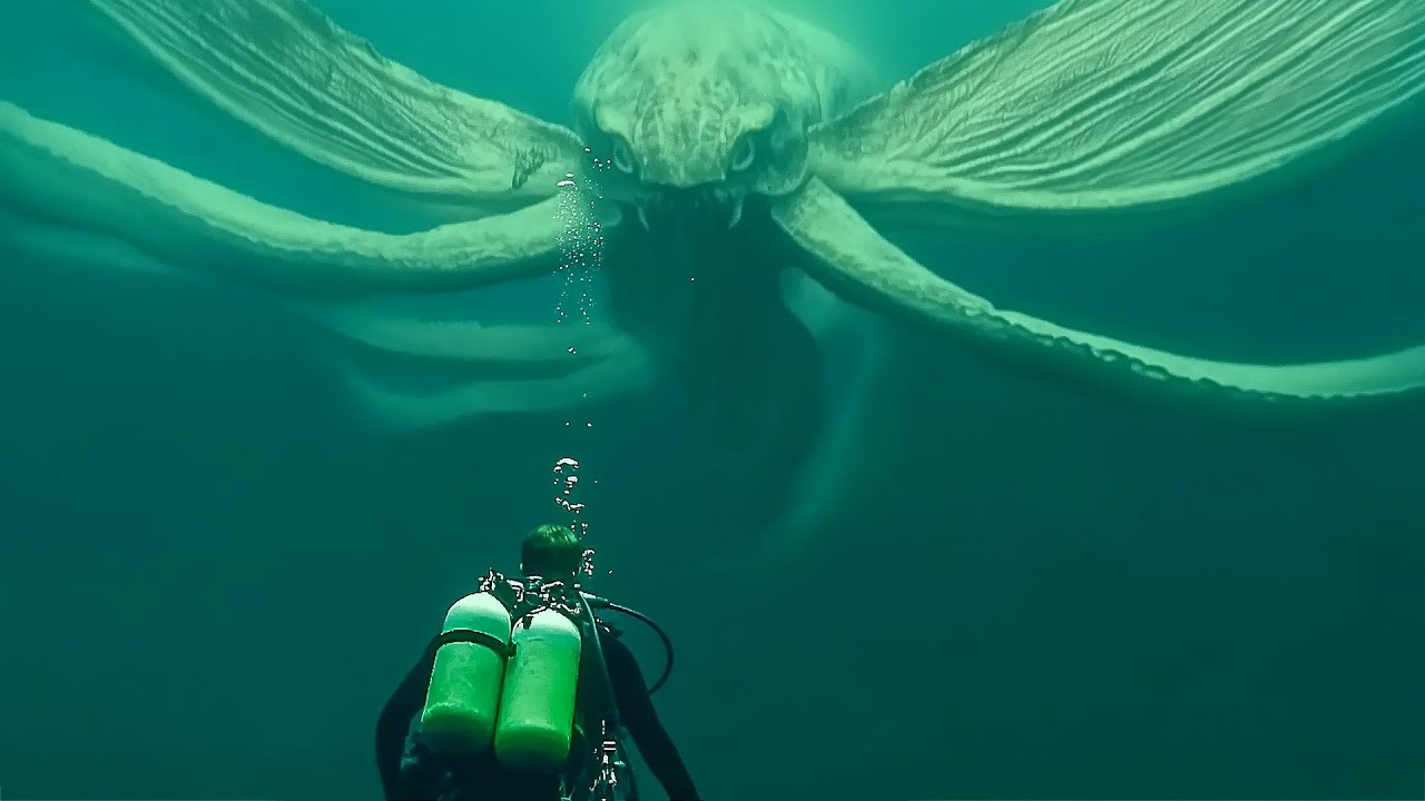 O que o Drone Subaquático Capturou, Ninguém Deveria ter Visto