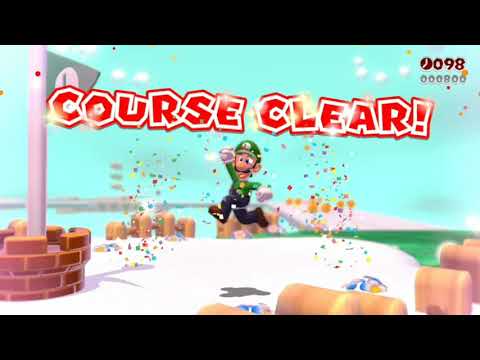 Super Mario 3D World (Switch) 9-4 Itemless Speedrun - Time: 2 (TWR)