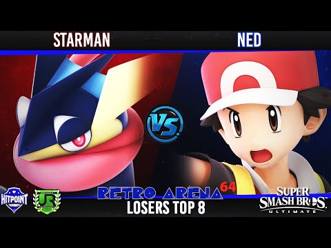 Ultimate Singles  LOSERS TOP 8 - Starman (Greninja) vs Ned (Pokemon Trainer)