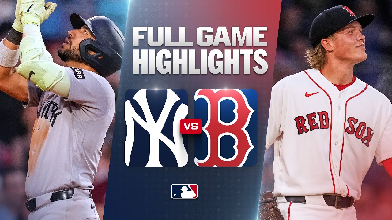 YANKEES vs. RED SOX: Official Full Game Highlights (June 25) | 2026 MLB Season