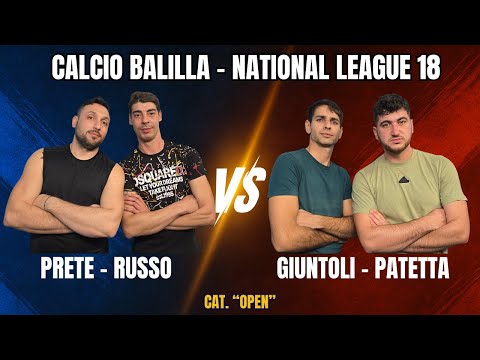 Prete - Russo VS Giuntoli - Patetta | National League 18