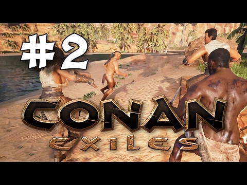 VIHAISET NAAPURIT! - Conan Exiles w/ Glyffi | #2