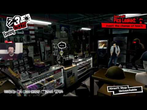Persona 5 playthrough pt179 - Doctor Popular/FINALLY, the Airsoft Confidant