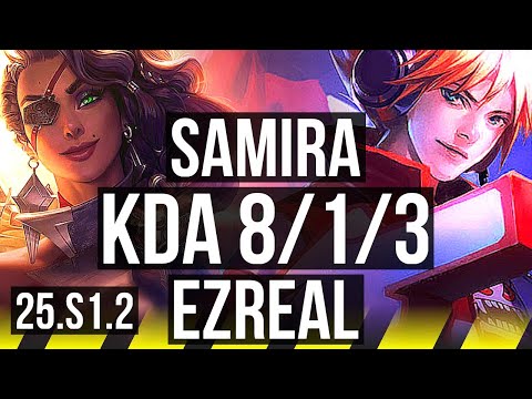 SAMIRA & Neeko vs EZREAL & Rell (ADC) | 8/1/3, Legendary | KR Master | 25.S1.2